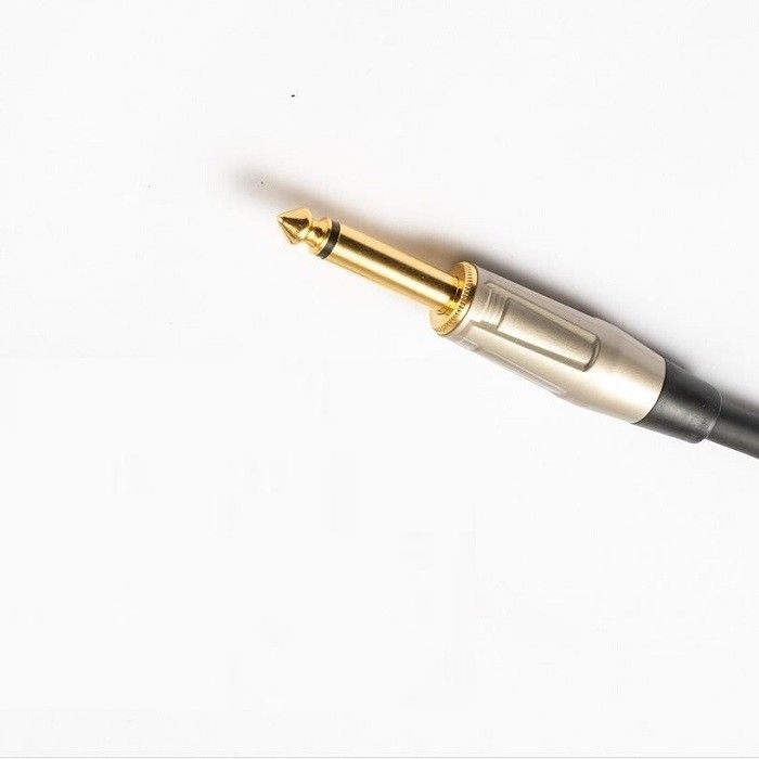22 Awg Bass Guitar Cable 1/4 Inch Straight To 1/4 Inch Angled Bass Amp Cord για τον ενισχυτή