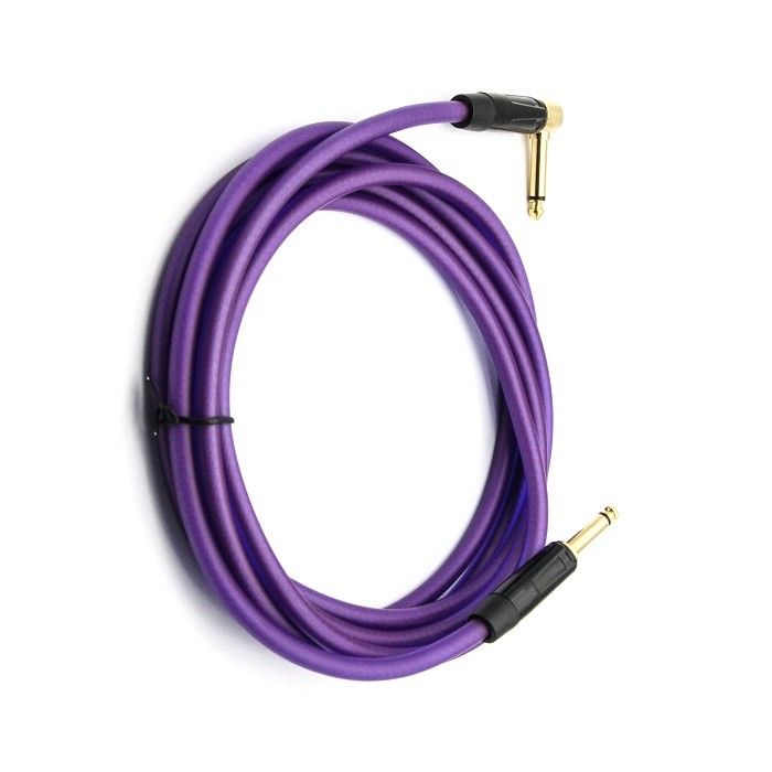 10ft Guitar Audio Cable για ηλεκτρική κιθάρα Κατευθείαν προς γωνία Amp Cable Guitar Cable