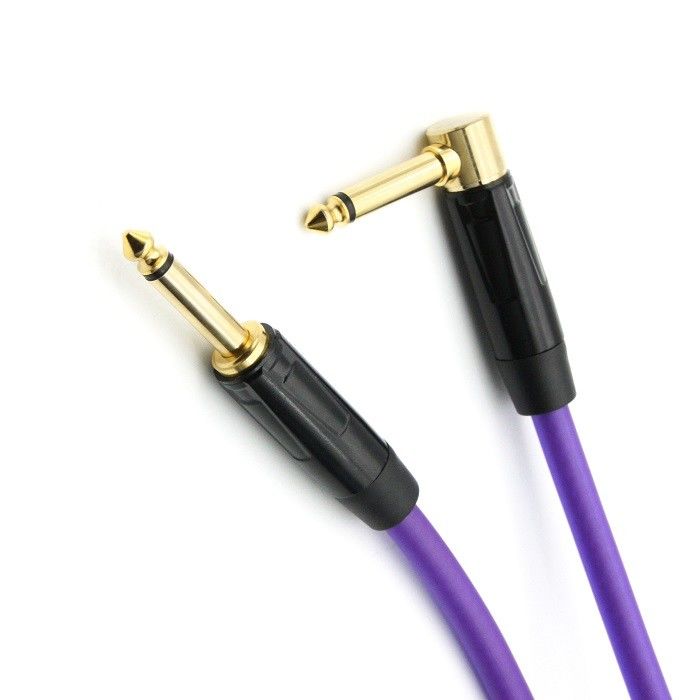 10ft Guitar Audio Cable για ηλεκτρική κιθάρα Κατευθείαν προς γωνία Amp Cable Guitar Cable