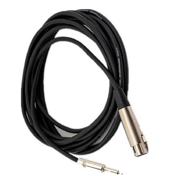 Xlr προς Xlr καλώδια μικροφώνου 1/4 ίντσες 10 πόδια XLR καλώδια αρσενικά προς θηλυκά καλώδια μικροφώνου