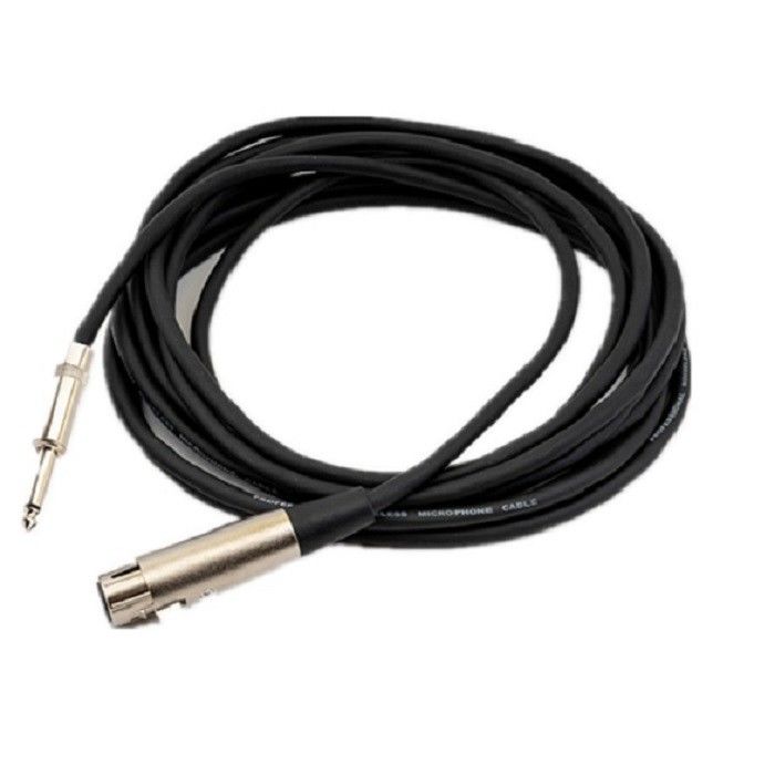 Xlr προς Xlr καλώδια μικροφώνου 1/4 ίντσες 10 πόδια XLR καλώδια αρσενικά προς θηλυκά καλώδια μικροφώνου