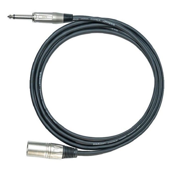 1/4 ιντσών Condenser Mic Xlr Cable 10 Ft 3pin Χρωματιστά καλώδια Xlr XLR έως 6.35mm AWG22