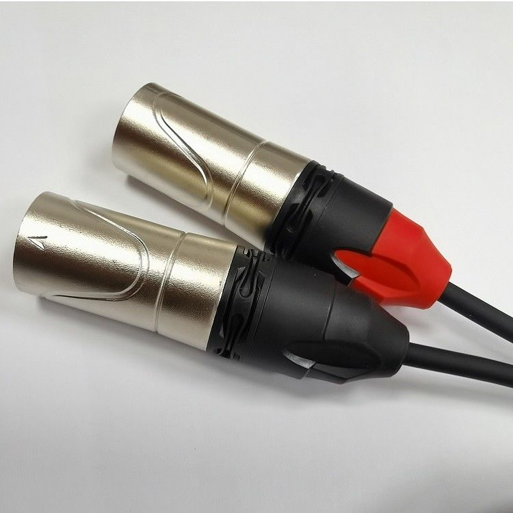 DAC C σε διπλό XLR αρσενικό καλώδιο ήχου Y Splitter ενσωματωμένο σε ισχυρό τσιπ DAC